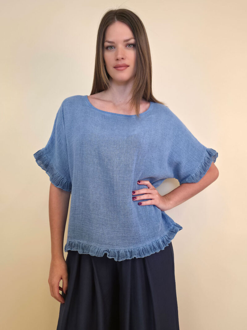 Tunika 32 Anacocco - jeans - Slika 2