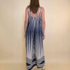Overall 56 De Ridder - vis print Art Deco - navy