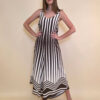Overall 56 De Ridder - vis print Art Deco - brown