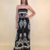 Overall 56 De Quincy -  vis print Ornament - black