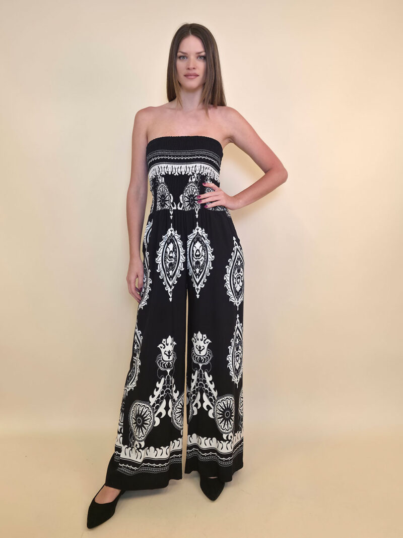 Overall 56 De Quincy -  vis print Ornament - black
