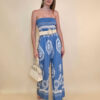 Overall 56 De Quincy -  vis print Ornament - jeans