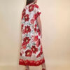 Haljina 56 Tallulah - viscose Floral - red