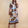 Haljina 56 Tallulah - viscose Floral - brown