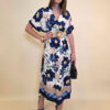 Haljina 56 Tallulah - viscose Floral - navy
