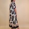 Haljina 56 Tallulah - viscose Floral - black