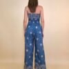 Overall 56 De Quincy -  vis print Etno - jeans