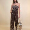 Overall 56 De Quincy -  vis print Etno - brown