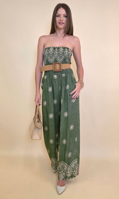 Overall 56 De Quincy -  vis print Etno - military