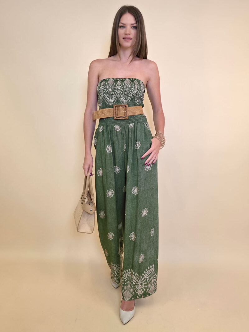 Overall 56 De Quincy -  vis print Etno - military