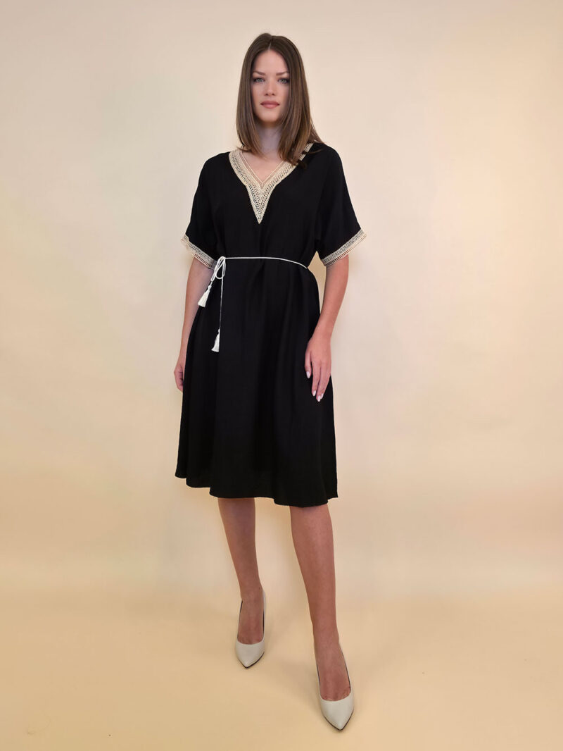 Haljina 56 Alexandria -  vis tessuto/lace - black
