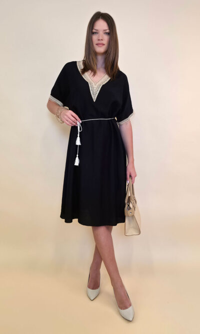 Haljina 56 Alexandria -  vis tessuto/lace - black