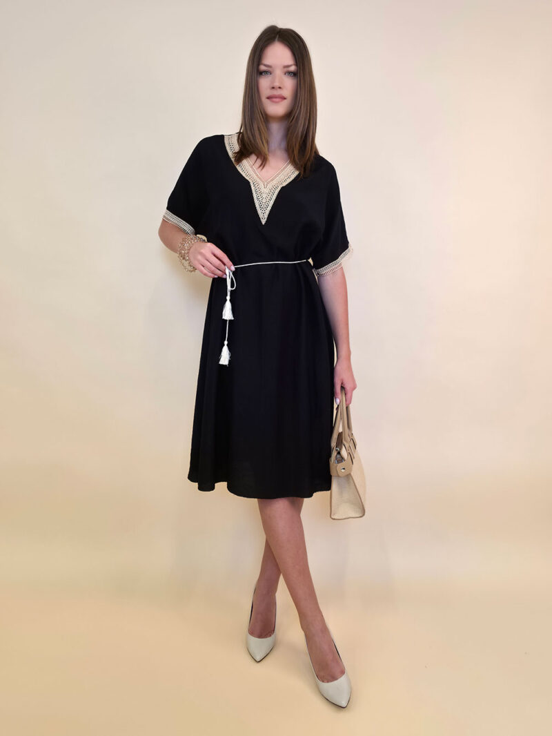 Haljina 56 Alexandria -  vis tessuto/lace - black