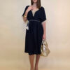 Haljina 56 Alexandria - vis tessuto/lace - navy