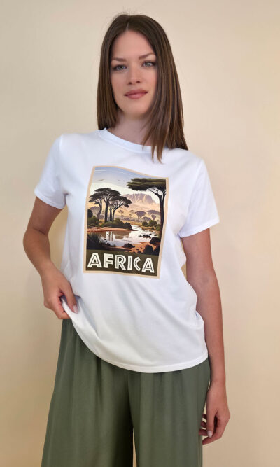 T-shirt 24 Bumble Bee - cotton UN - Africa