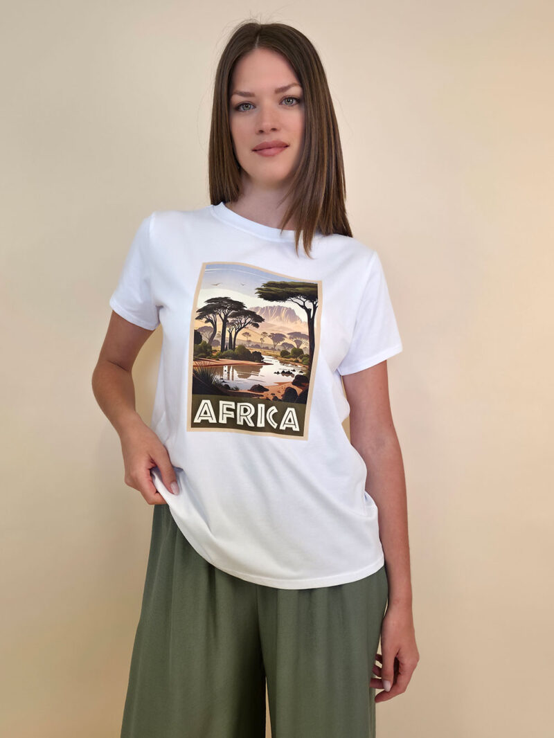 T-shirt 24 Bumble Bee - cotton UN - Africa
