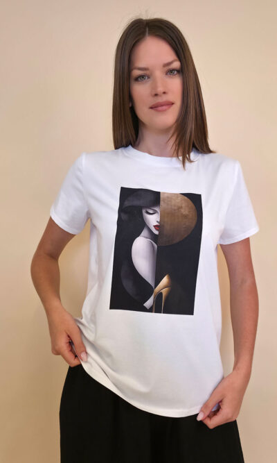 T-shirt 24 Bumble Bee - cotton UN - Golden Portrait