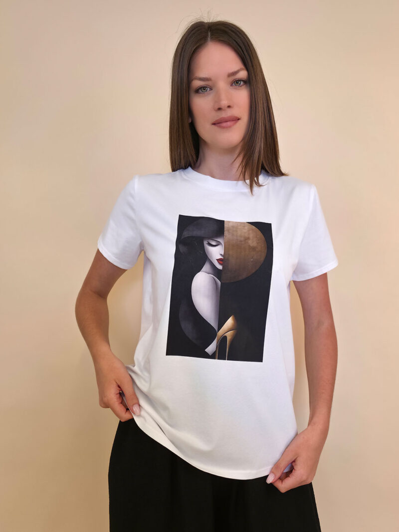 T-shirt 24 Bumble Bee - cotton UN - Golden Portrait