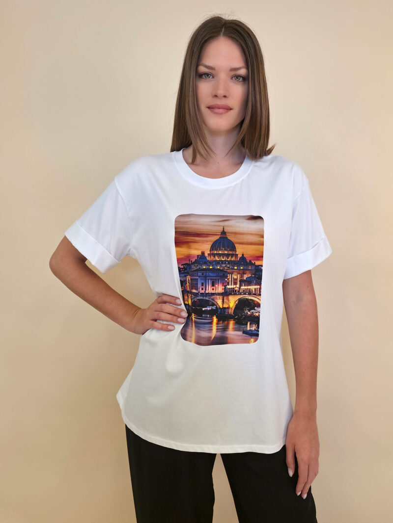 T-shirt 24 Bumble Bee - cotton UN - Rome by Night