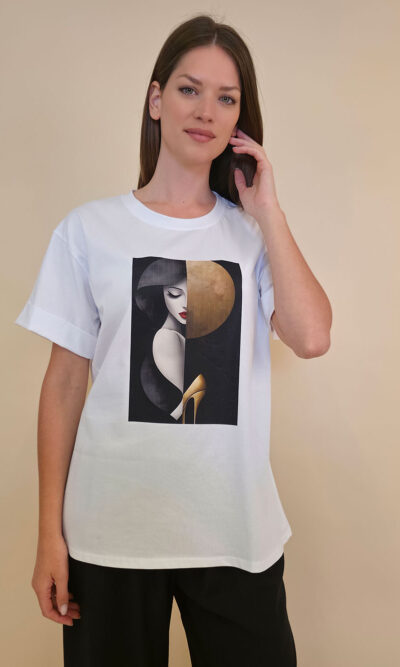 T-shirt 24 Bumble Bee - cotton UN - Golden Portrait