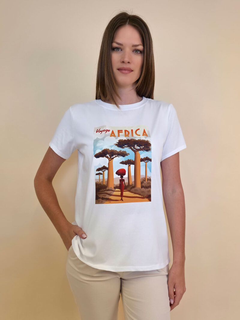 T-shirt 24 Bumble Bee - cotton UN - Baobab Trees