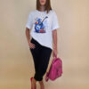 T-shirt 24 Bumble Bee - cotton UN - Guitar Blue