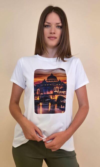 T-shirt 24 Bumble Bee - cotton UN - Rome by Night