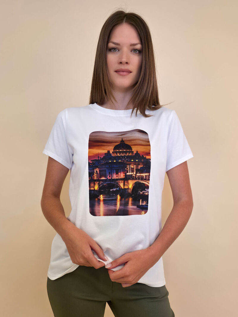 T-shirt 24 Bumble Bee - cotton UN - Rome by Night