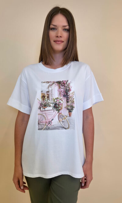 T-shirt 24 Bumble Bee - cotton UN - Pink Corner