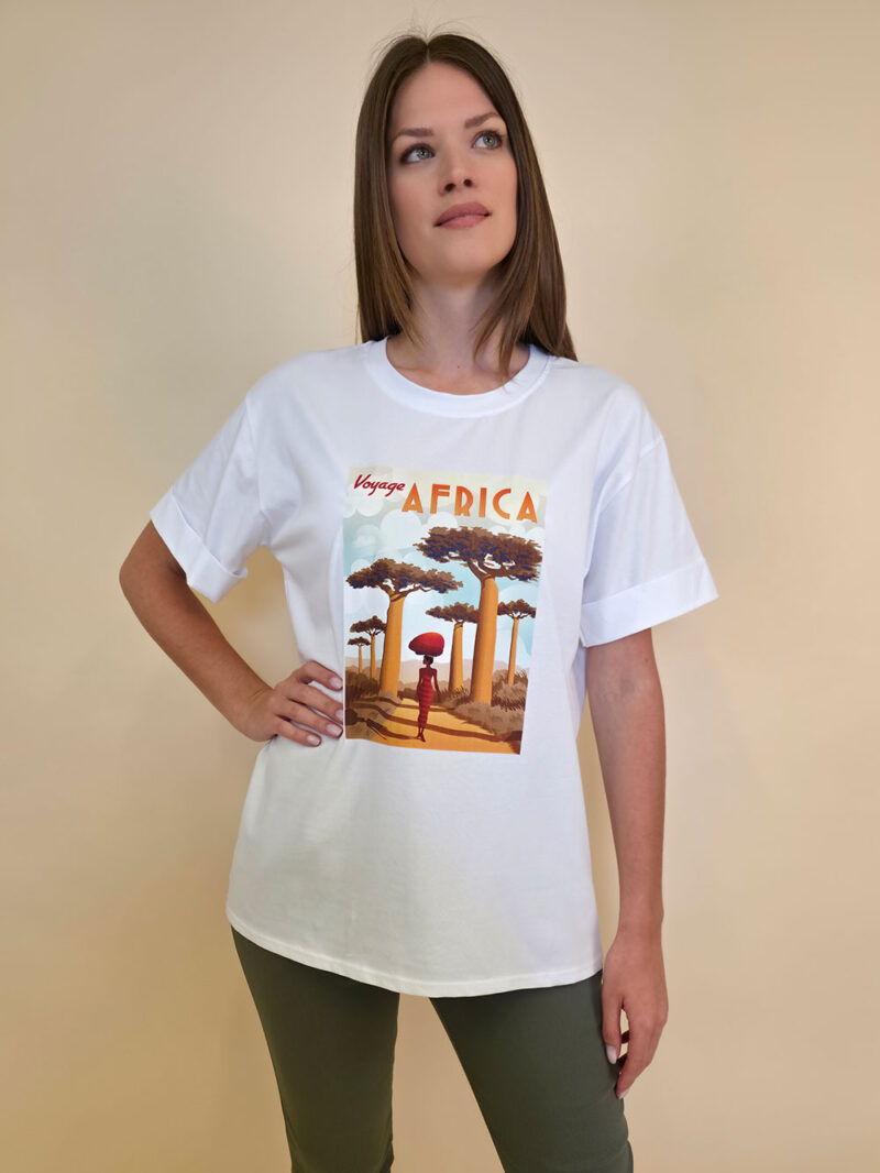 T-shirt 24 Bumble Bee - cotton UN - Baobab Trees