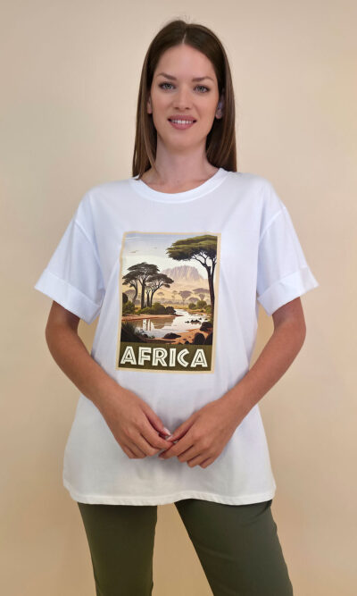 T-shirt 24 Bumble Bee - cotton UN - Africa
