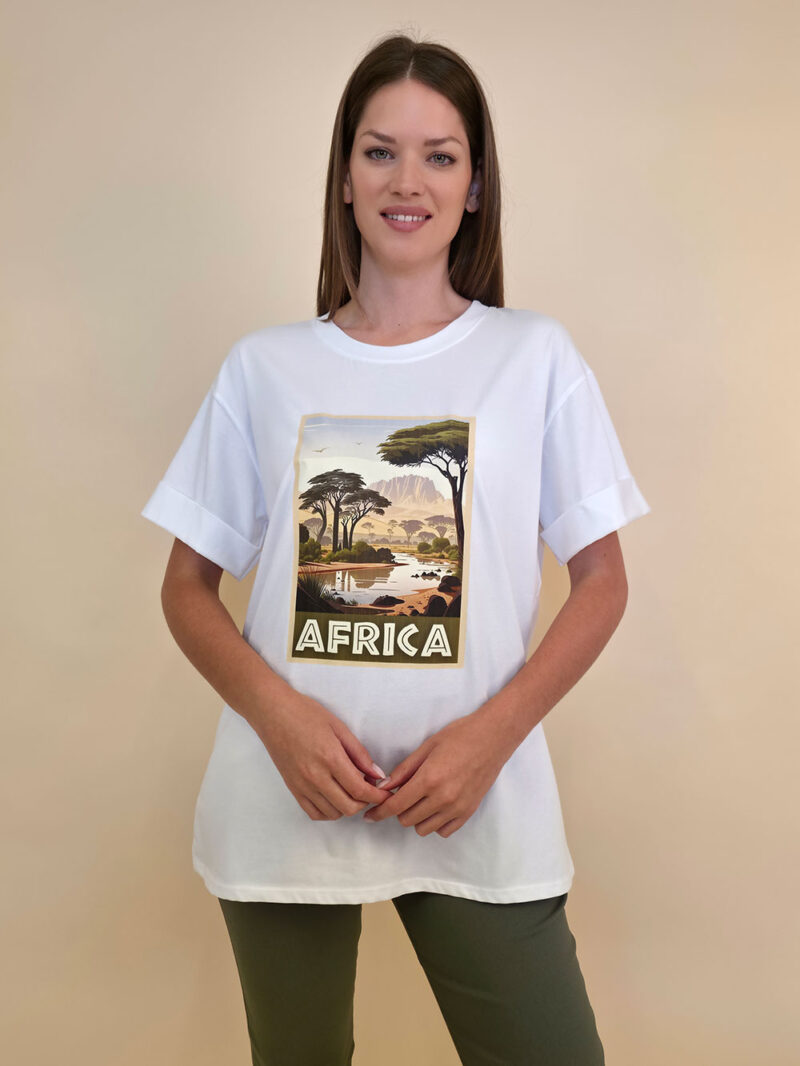 T-shirt 24 Bumble Bee - cotton UN - Africa