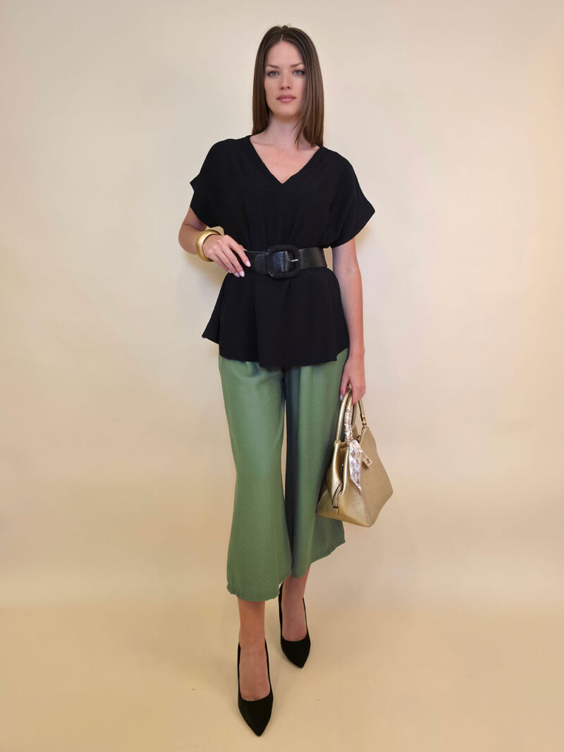 Tunika 36 Larose - viscose UN - black