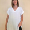 Tunika 36 Larose - viscose UN - white