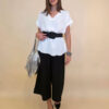 Tunika 36 Larose - viscose UN - white