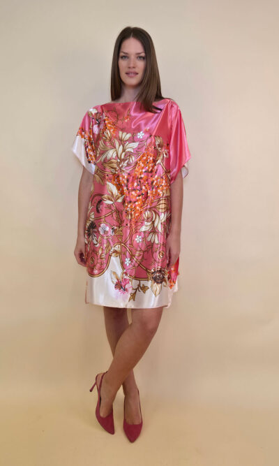 Kaftan 40 Marrero - kaftan silk/viscose Wisteria - fuxia