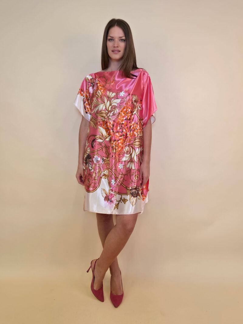 Kaftan 40 Marrero - kaftan silk/viscose Wisteria - fuxia