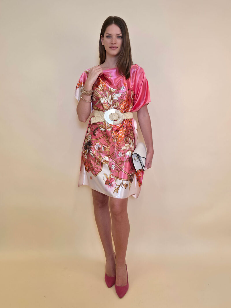 Kaftan 40 Marrero - kaftan silk/viscose Wisteria - fuxia