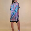 Kaftan 40 Marrero - kaftan silk/viscose Zig Zag - viola