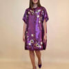 Kaftan 40 Marrero - kaftan silk/viscose Magnolias - purple