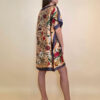 Kaftan 40 Marrero - kaftan silk/viscose Butterflies - apricot