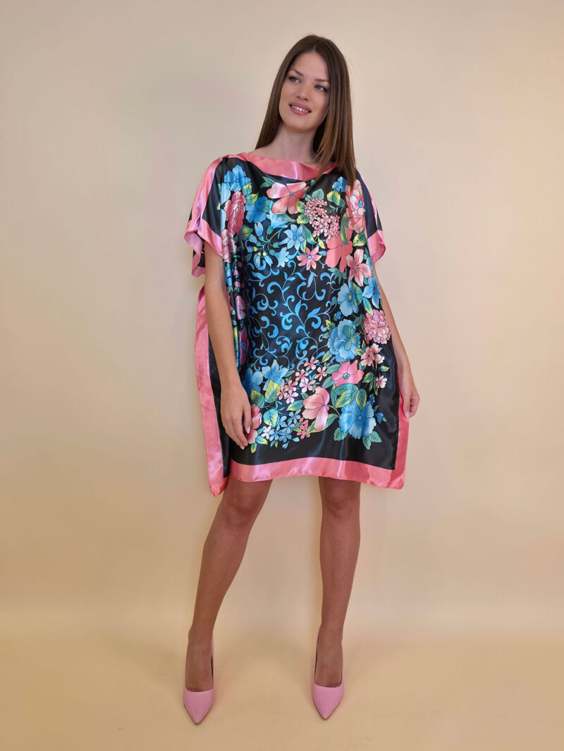 Kaftan 40 Marrero - kaftan silk/viscose Peonies - b.green
