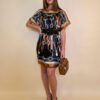 Kaftan 40 Marrero - kaftan silk/viscose Belts/Chains - black/brown