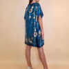 Kaftan 40 Marrero - kaftan silk/viscose Magnolias - ottanio