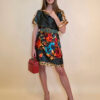 Kaftan 40 Marrero - kaftan silk/viscose Roses/Animal - b.green