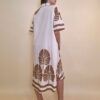 Haljina 52 Lafitte - cotton print Ginko - beige