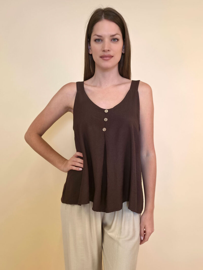 Top 24 Grayson - viscose UN - brown