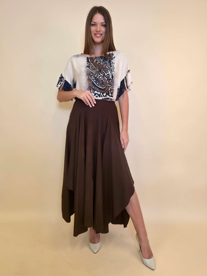 Suknja 40 New Orleans - viscose UN - brown