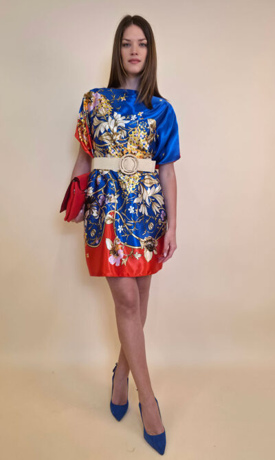 Kaftan 40 Marrero - kaftan silk/viscose Wisteria - royal