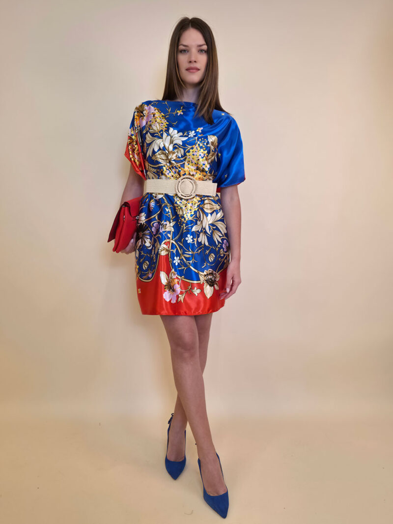 Kaftan 40 Marrero - kaftan silk/viscose Wisteria - royal